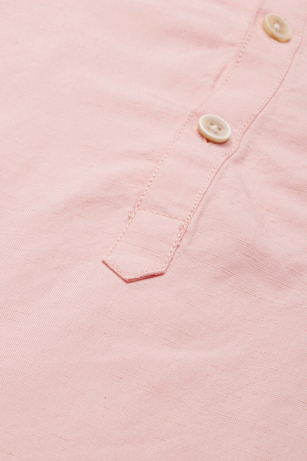 Image of PETER ENGLAND Men Solid Casual Pink Shirt