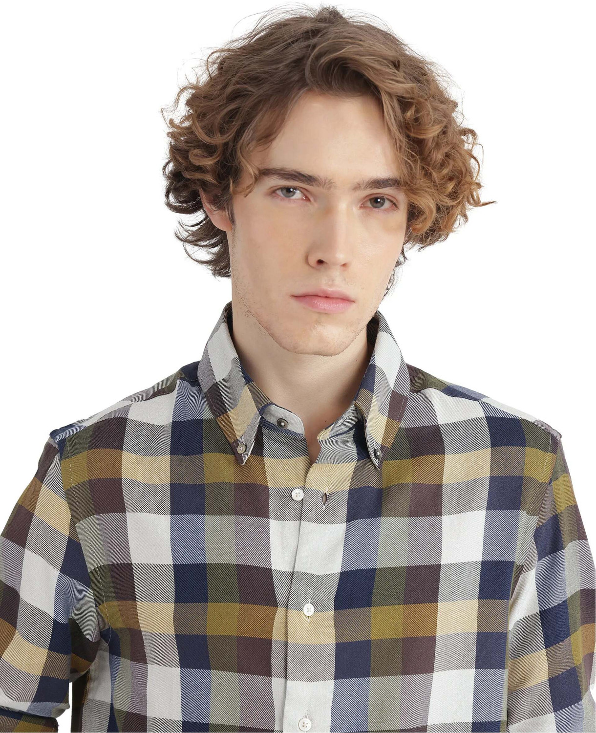 Image of RARE RABBIT Men Checkered Casual Multicolor Shirt
