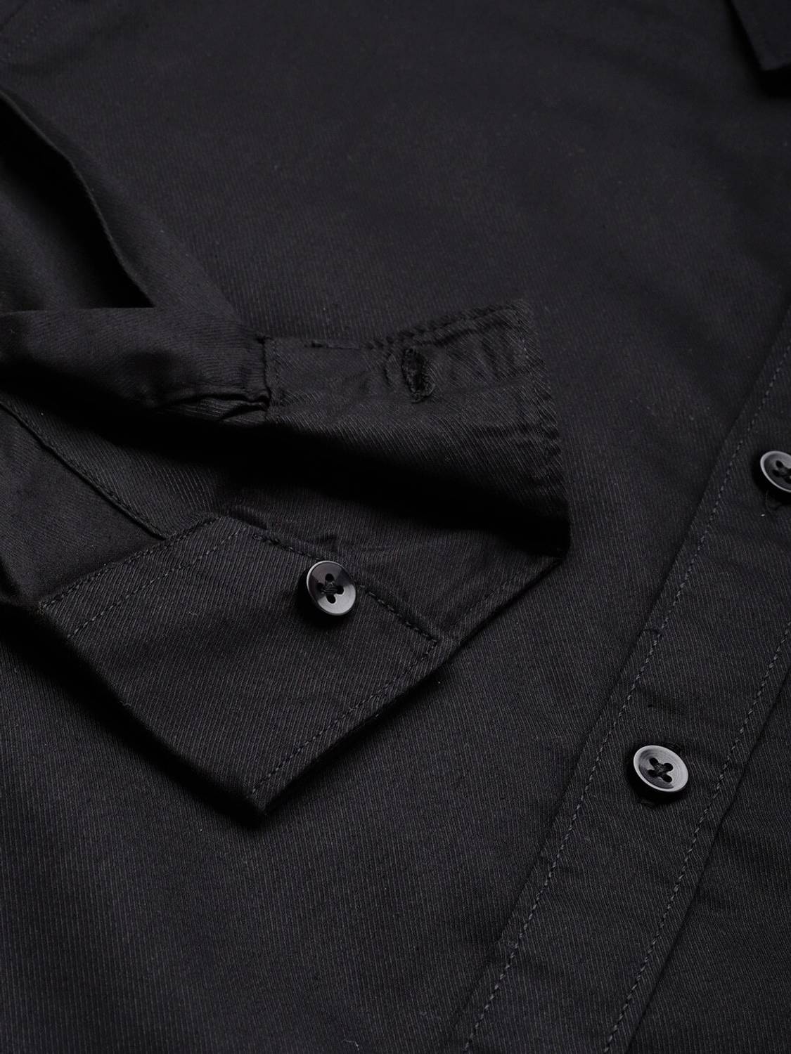 The Indian Garage Co. Men Black Casual Shirt - Image 3