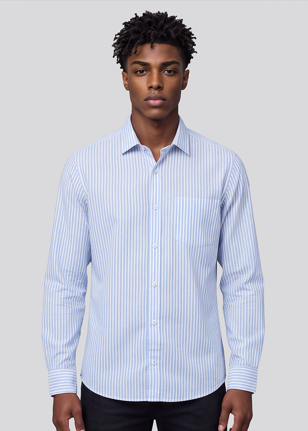 Image of KILLER Men Slim Fit Printed Formal Shirt