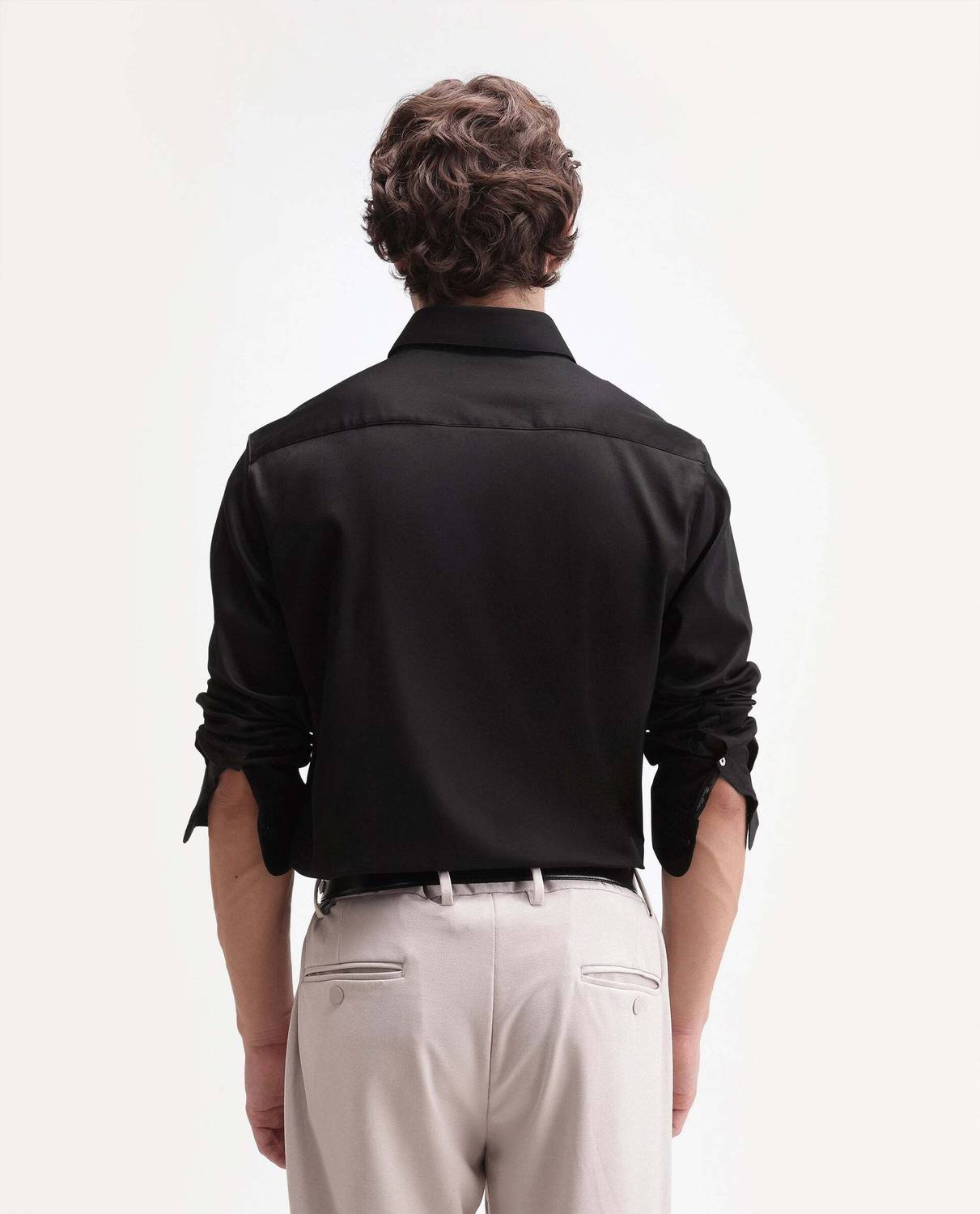 Men Regular Fit Solid Casual Shirt - Image 5