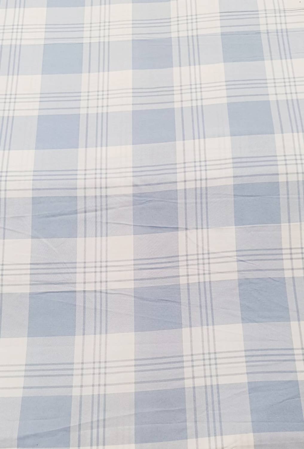 SHIRTZONE Men Light Blue Checkered Shirt - Image 4