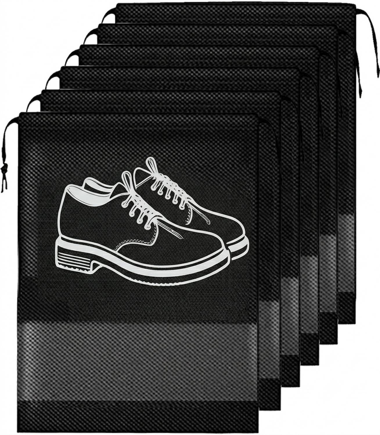 ALPHA WING ALPHA3 SHOES COVER Polyester Black Flat Shoe Cover, Toes Shoe Cover