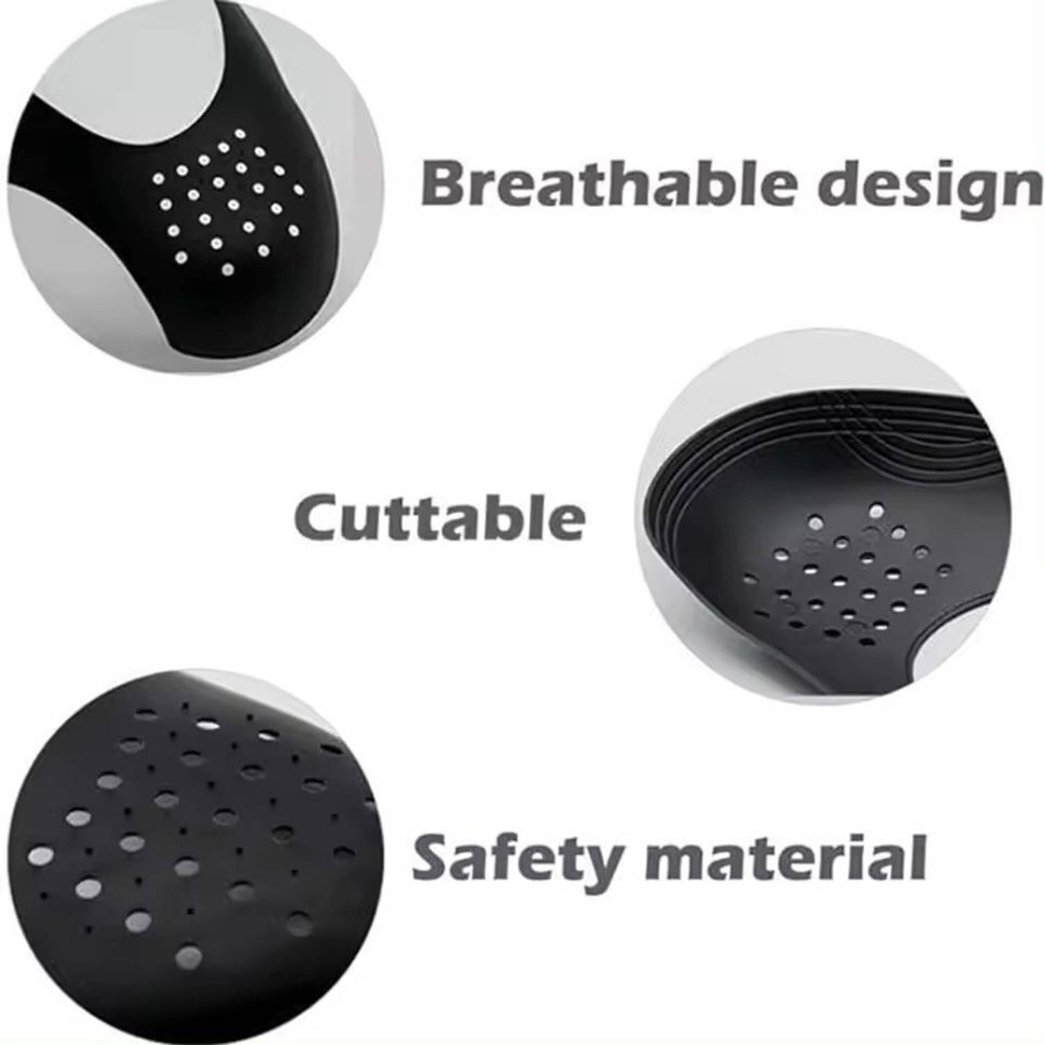 HISSIH Silicone Toe Shoe Crease Protectors - Image 2