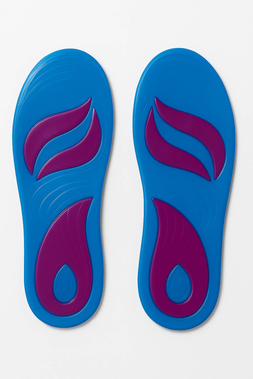BOLDNYOUNG Silicone Gel Insoles for Men & Women – Pain Relief & Cushioning Support Silicone Full Length Regular Shoe Insole