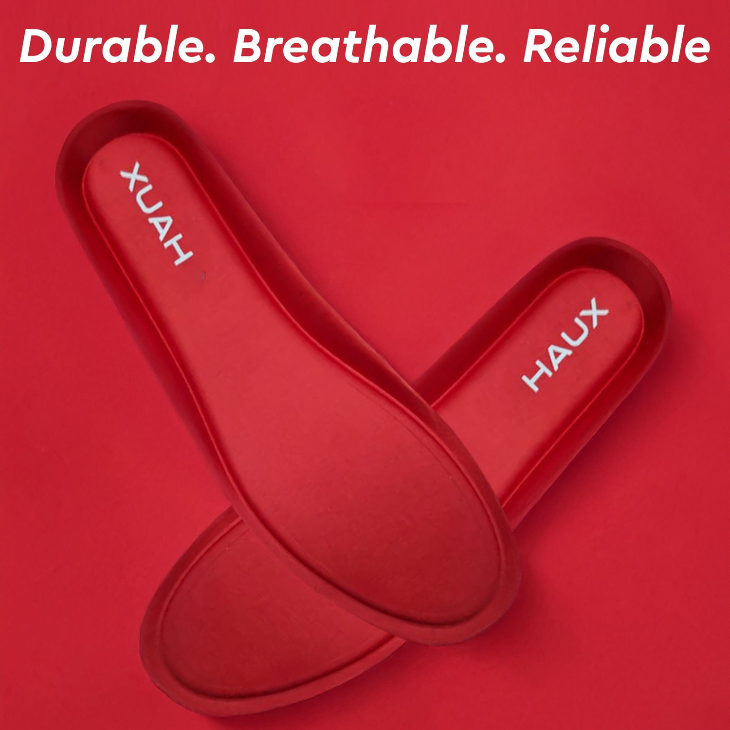 Image of Haux HAUX Comfort+ Memory Foam Insoles: All-day personalized support Form Arch Sports Shoe Insole