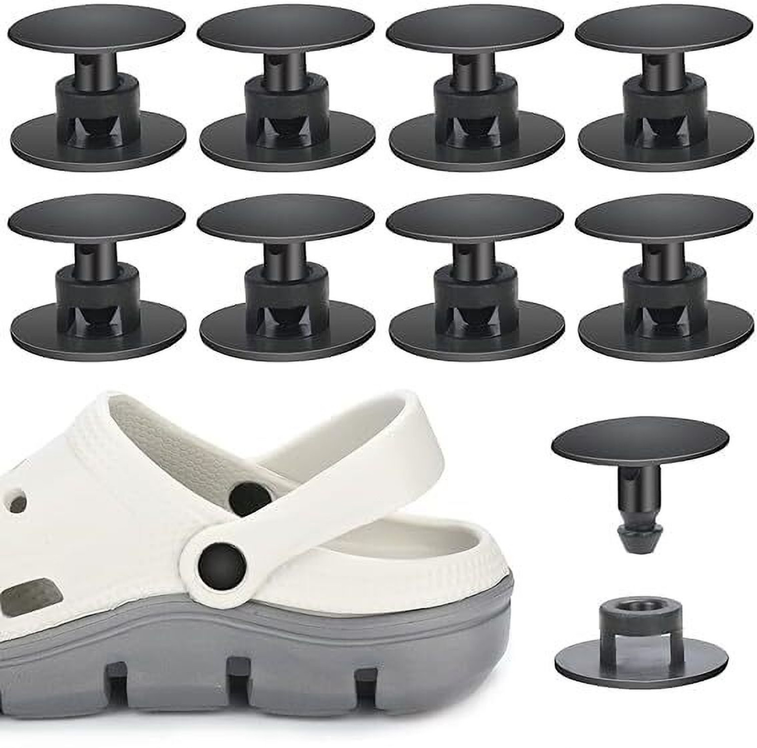 Image of KEE universal shoes repair rivets replacement button for men & women Shoe Lace