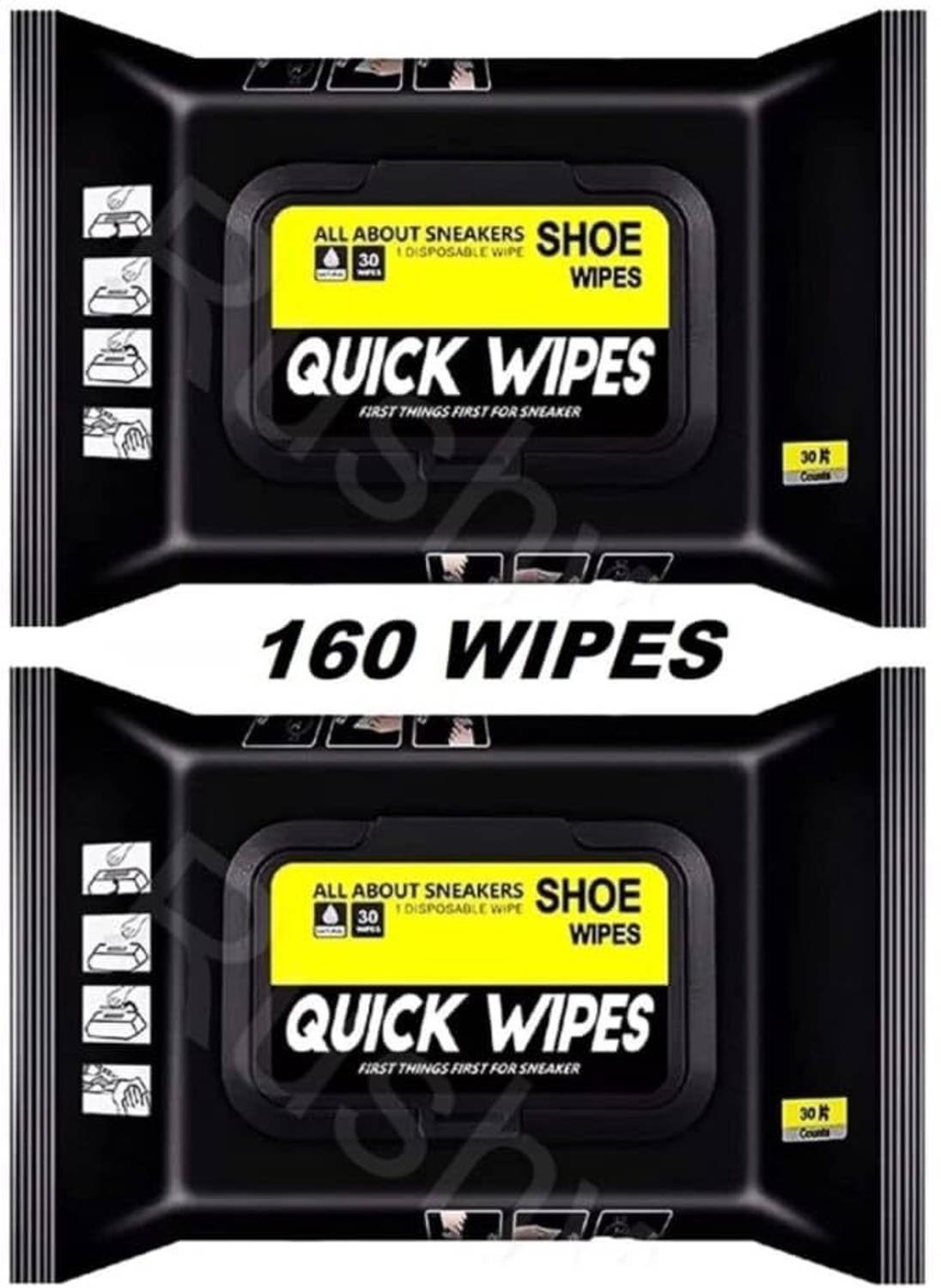 Budieggs Shoes Quick Remove Dirt Stain Shoe Cleaner Wipes Shoe Wipes Canvas, Leather, Patent Leather, Sports, Synthetic Leather Shoe Cleaner