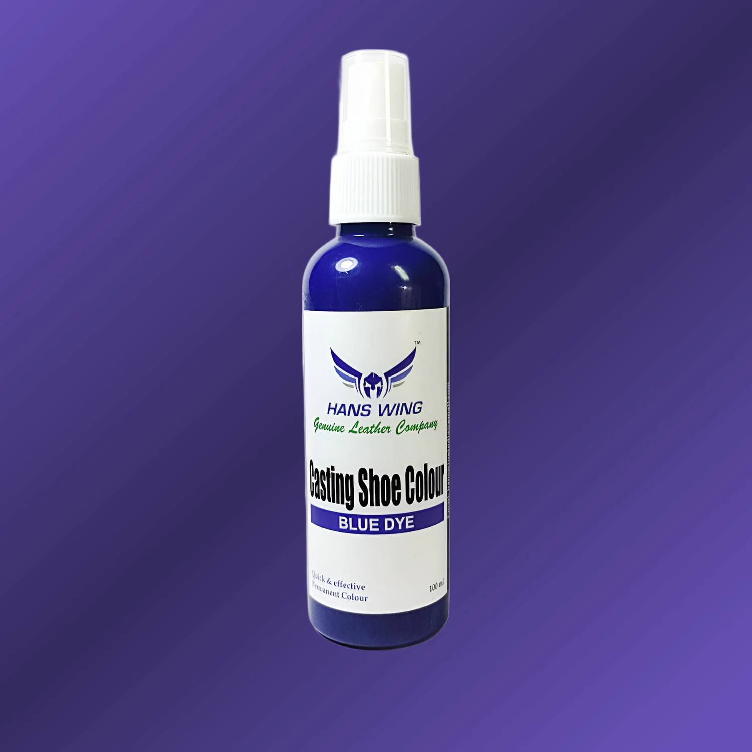 leather goods navy shoe dye for leather