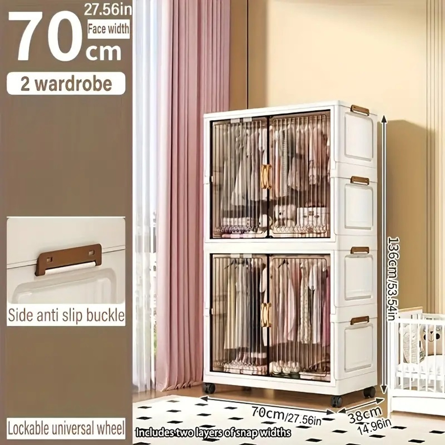 Image of Keekos Plastic Collapsible Shoe Stand