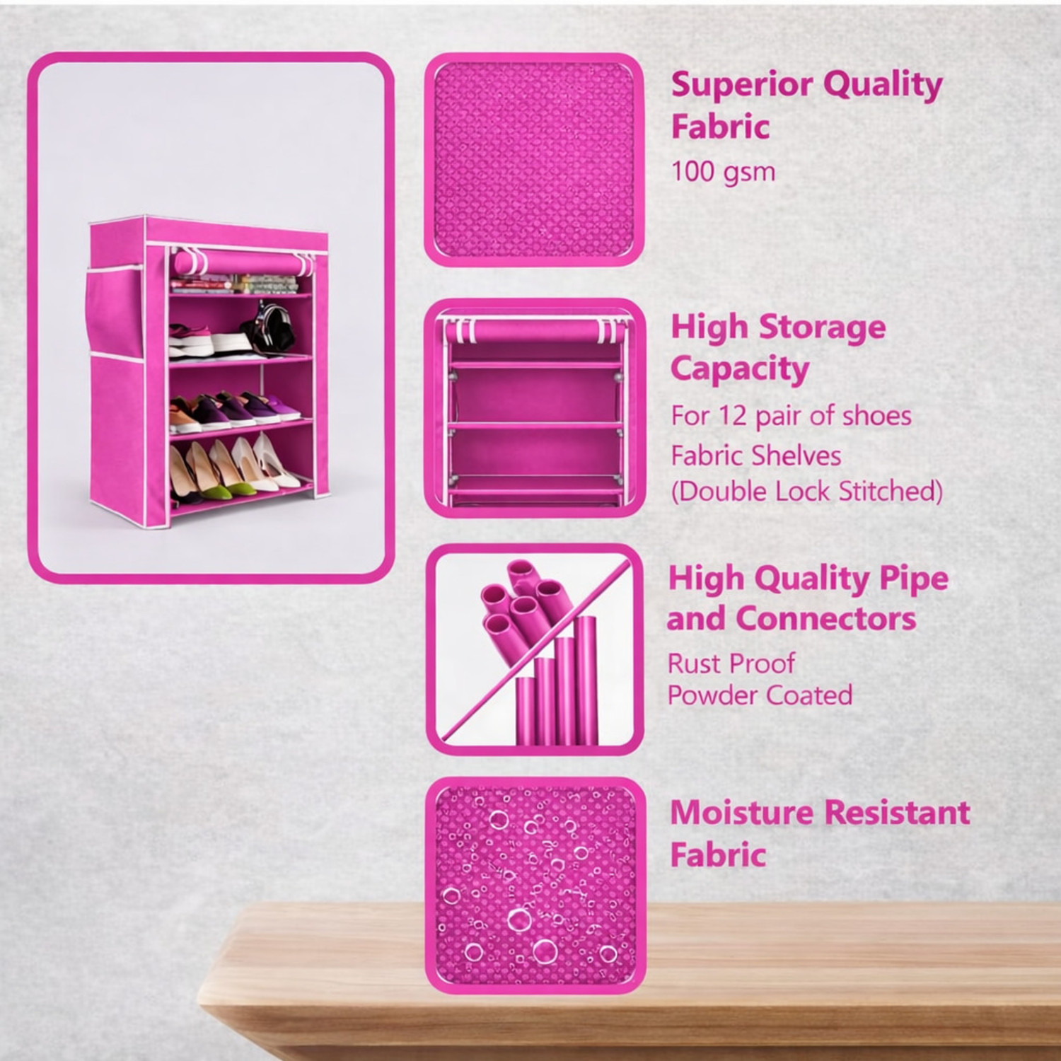 Image of Jaya Store Plastic Shoe Stand