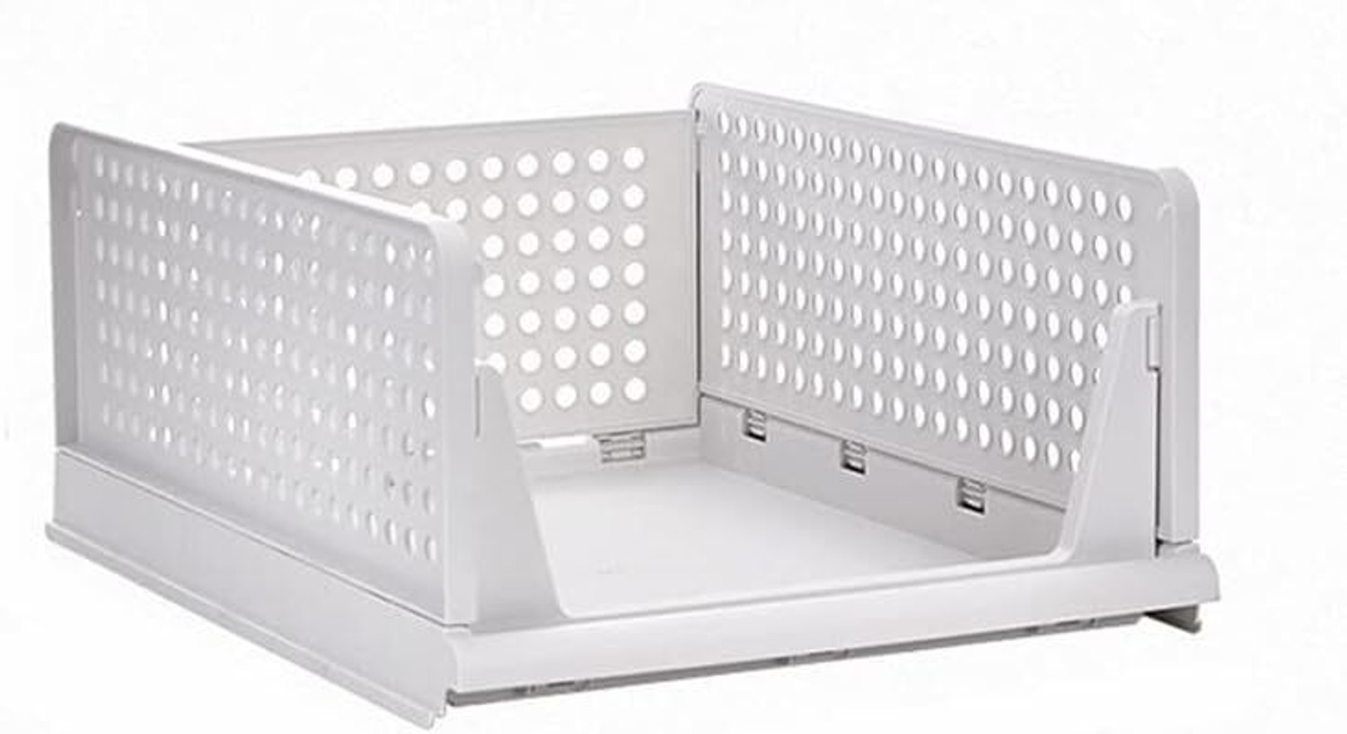 Image of Hayosha 1-Shelf-1-Door Plastic Cubort Shoe Rack Metal, Plastic Collapsible Shoe Stand