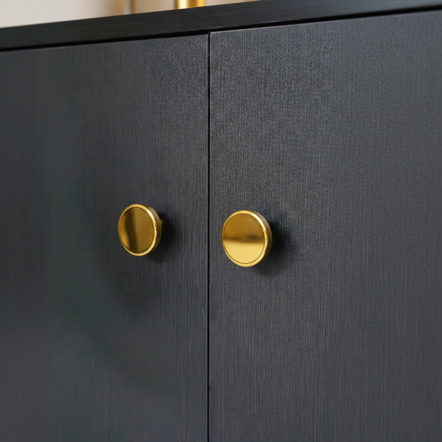 Image of Urbanovia Space-Saving Wooden Shoe Cabinet with Multi-Shelf Storage Engineered Wood Shoe Rack
