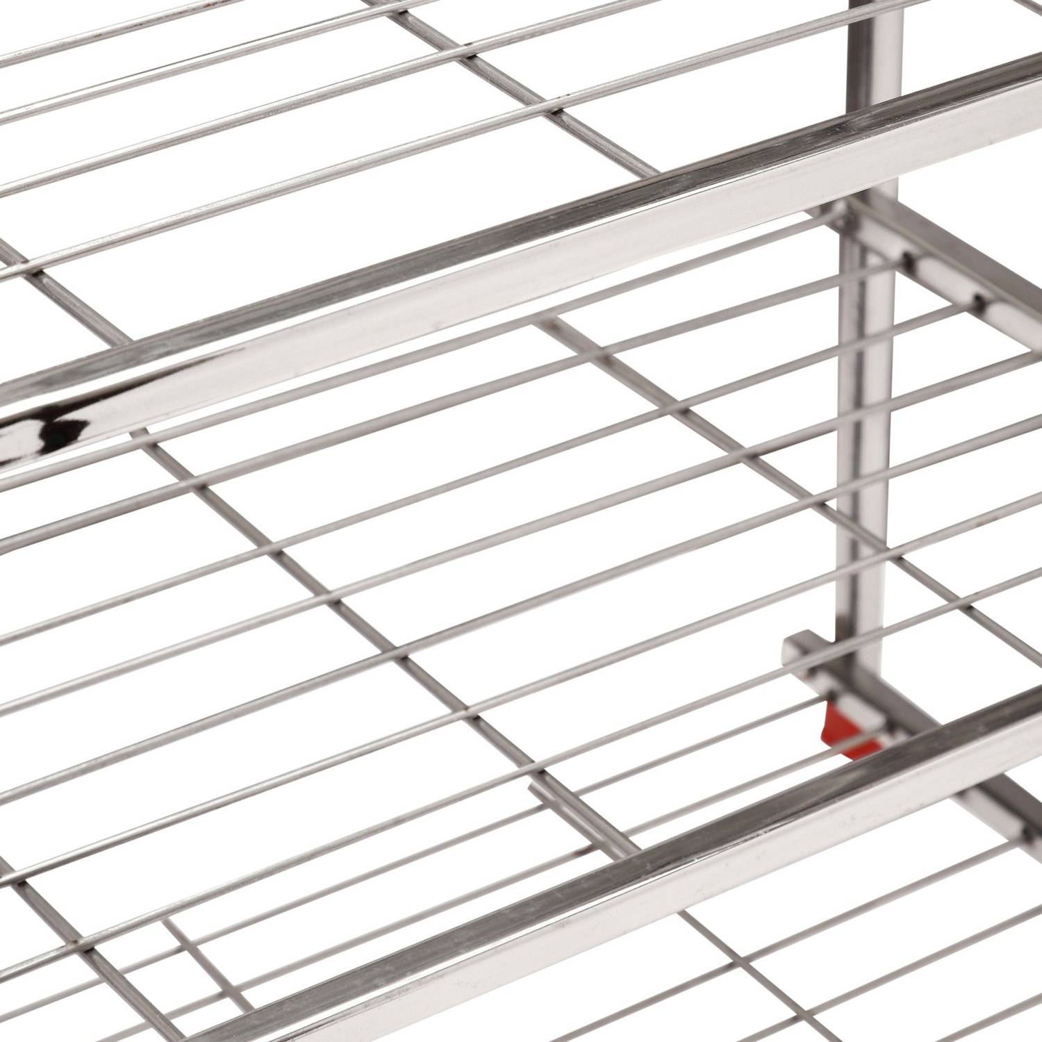 METALAC 4-Shelf Wall-Mounted Metal Kitchen Rack - Image 3