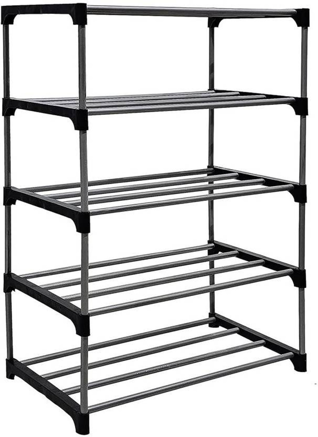 Image of Plexus enterprises 5 layer Rack plastic shoe rack Metal Shoe Stand