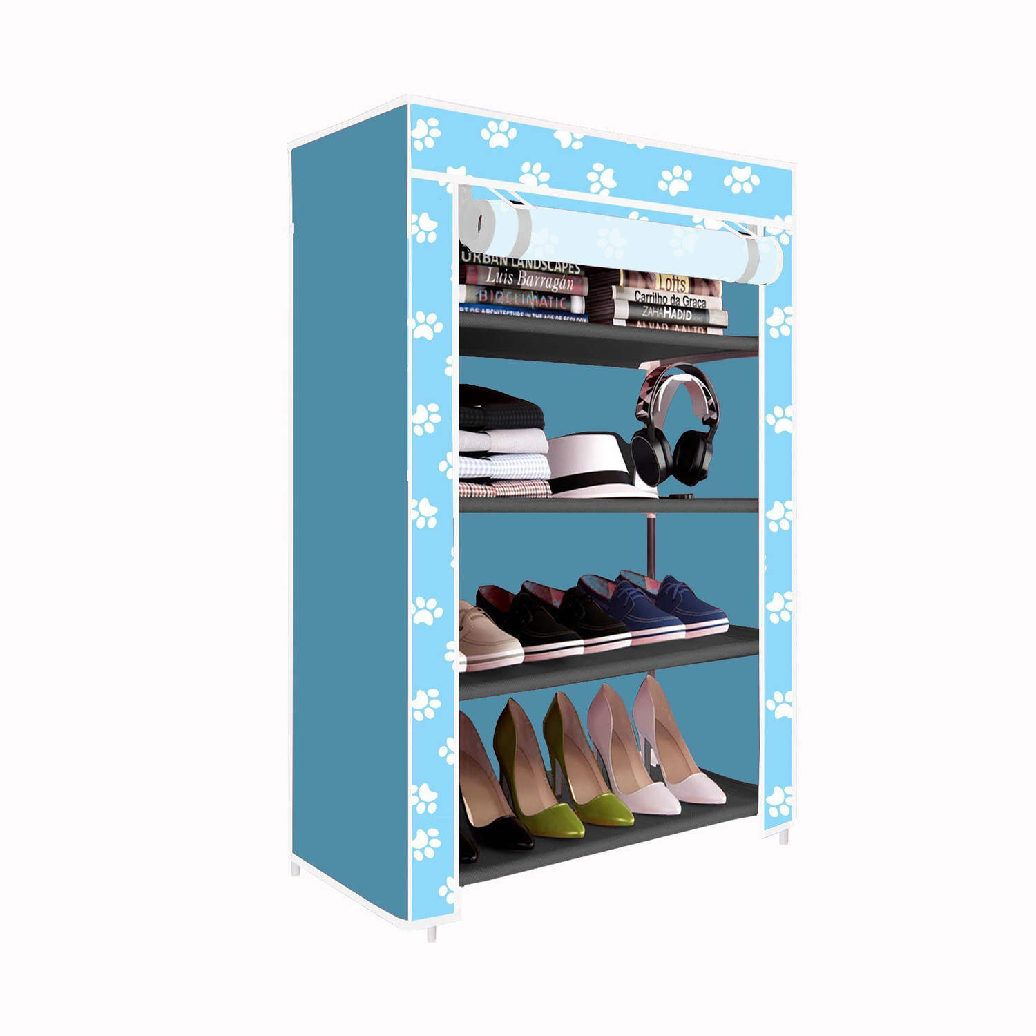 Image of RUSHIL WERE Metal, Plastic Shoe Stand