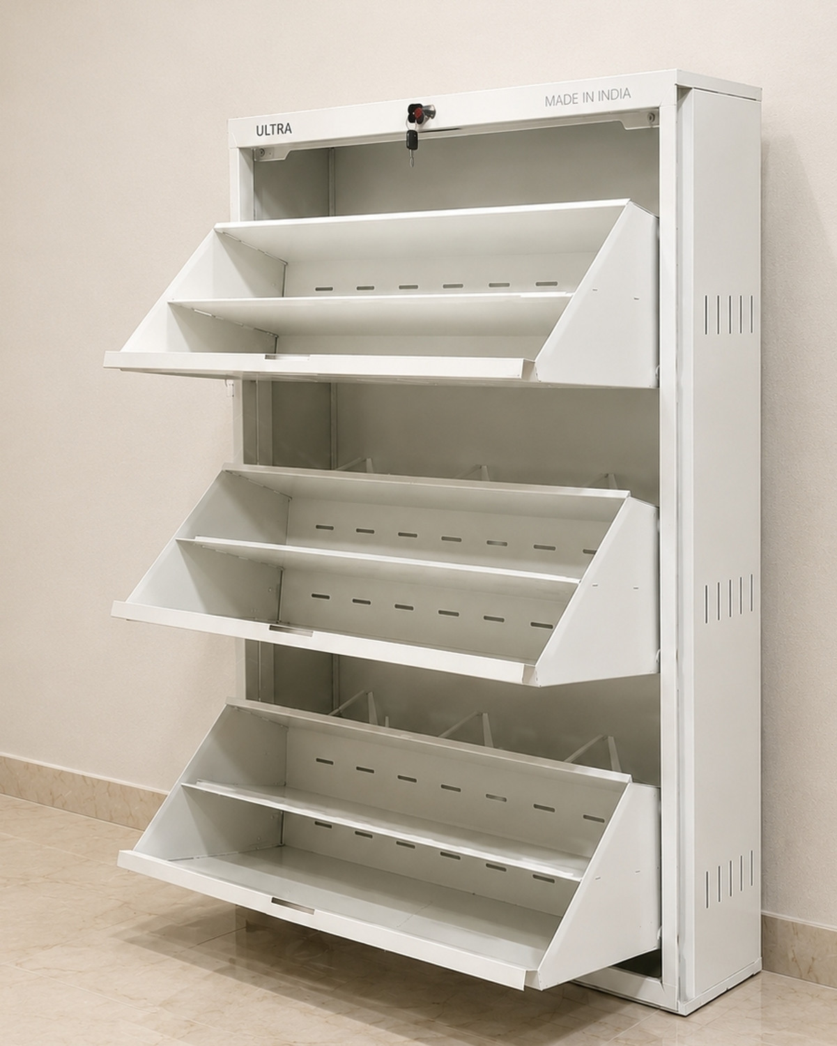 Image of ULTRAALMIRAH ULTRA SHOE RACK B3 Metal Shoe Rack