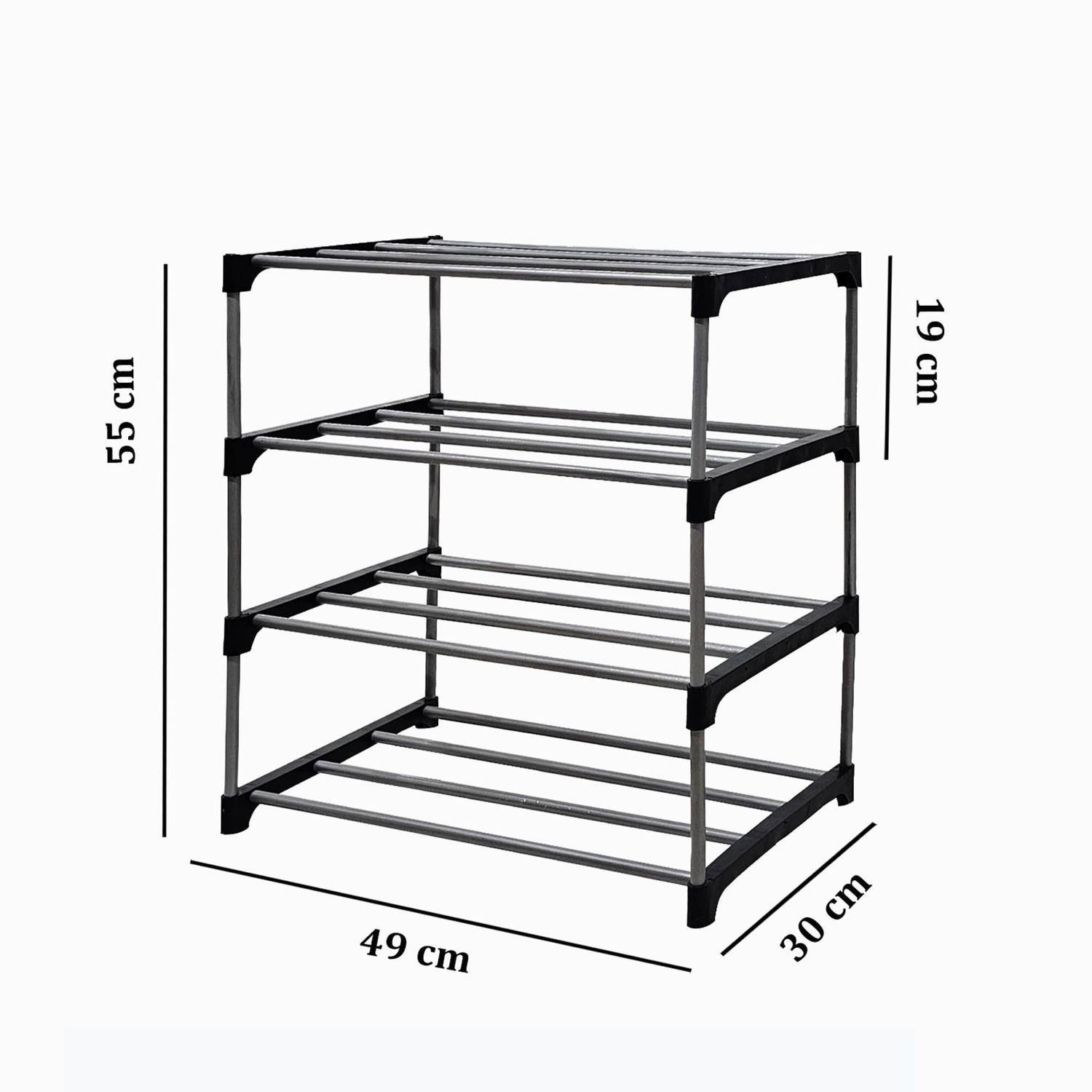 Philoshop 4 Tier Metal Storage Organizer - Image 4