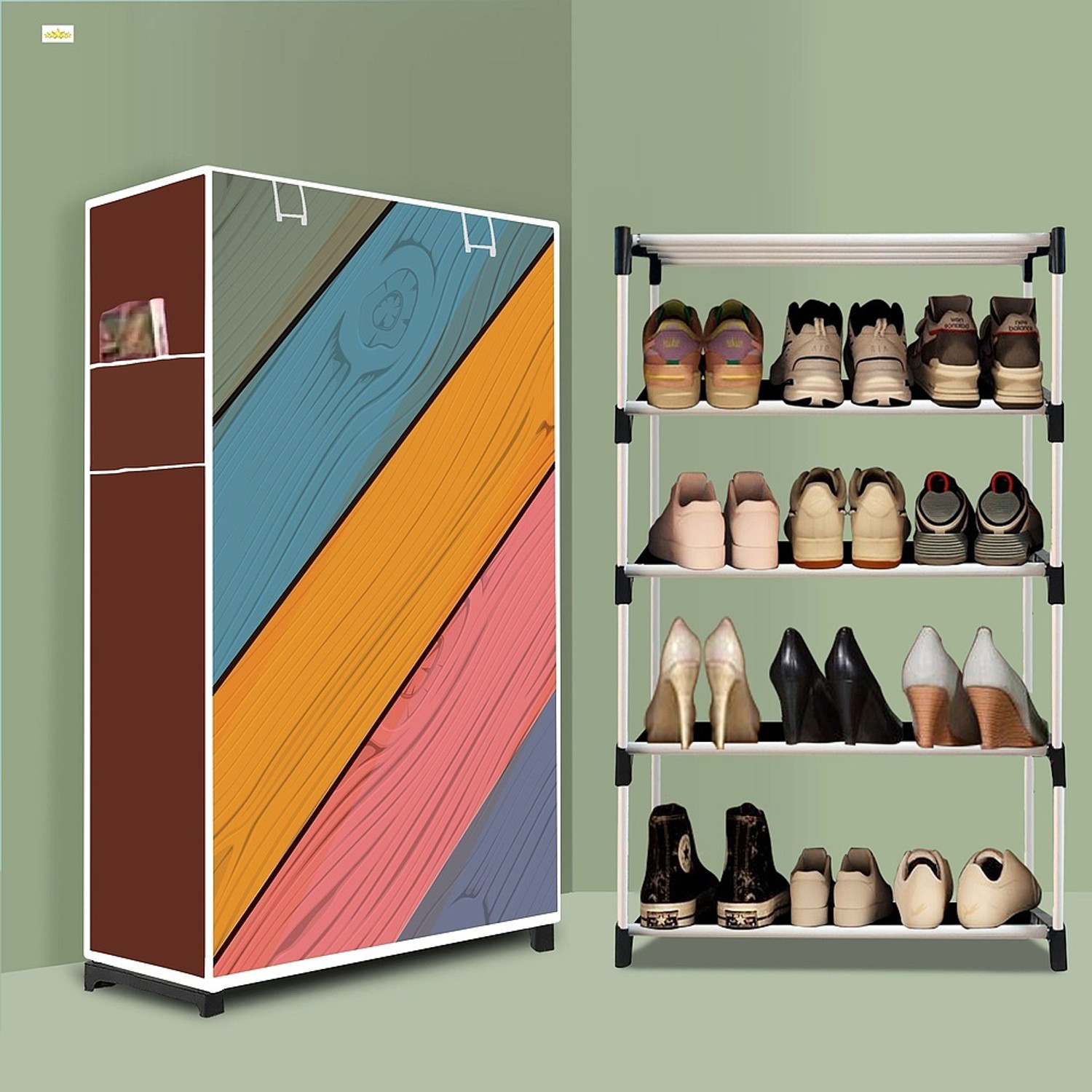 Image of METALAC Metal Shoe Stand