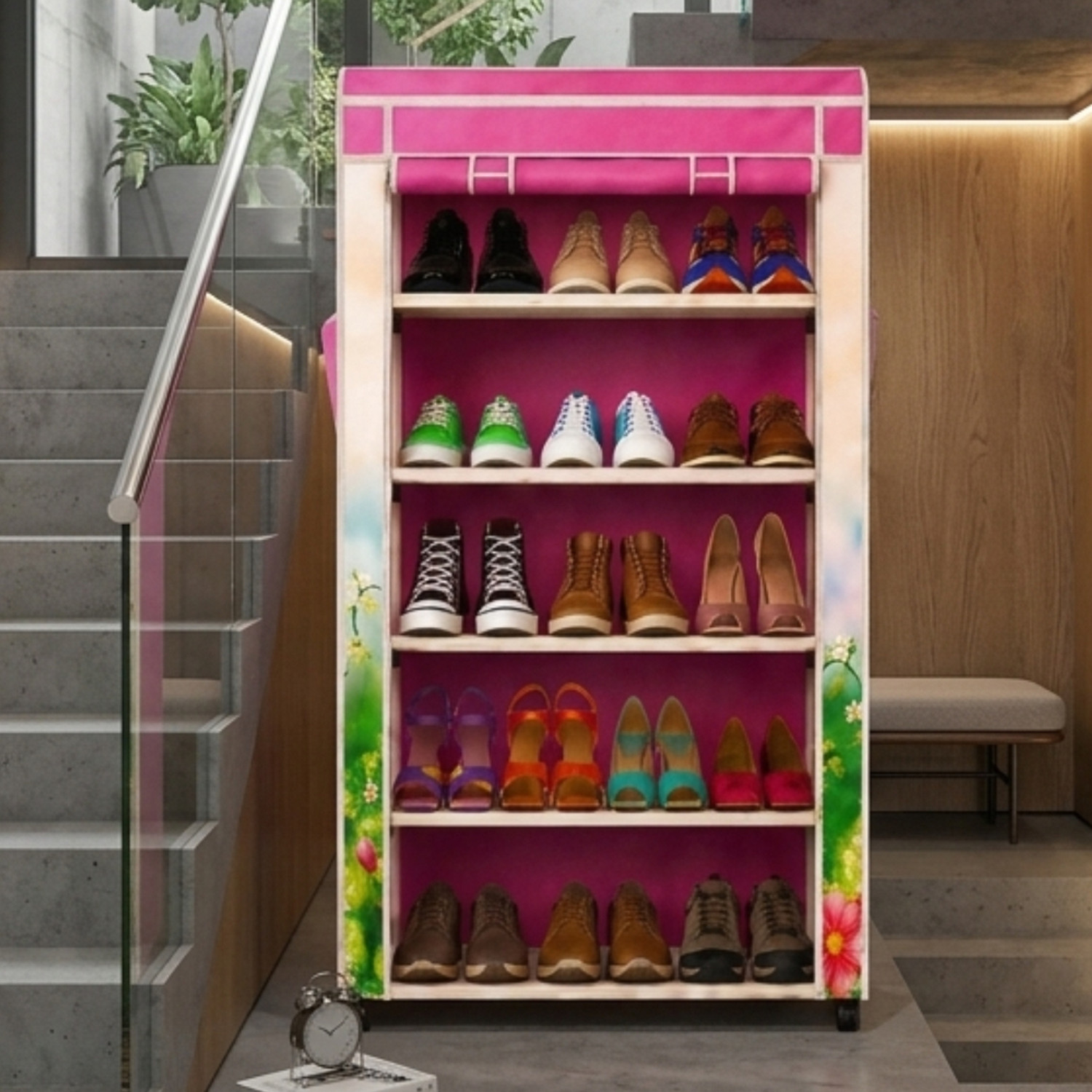 Image of GirjaHub Plastic Shoe Stand