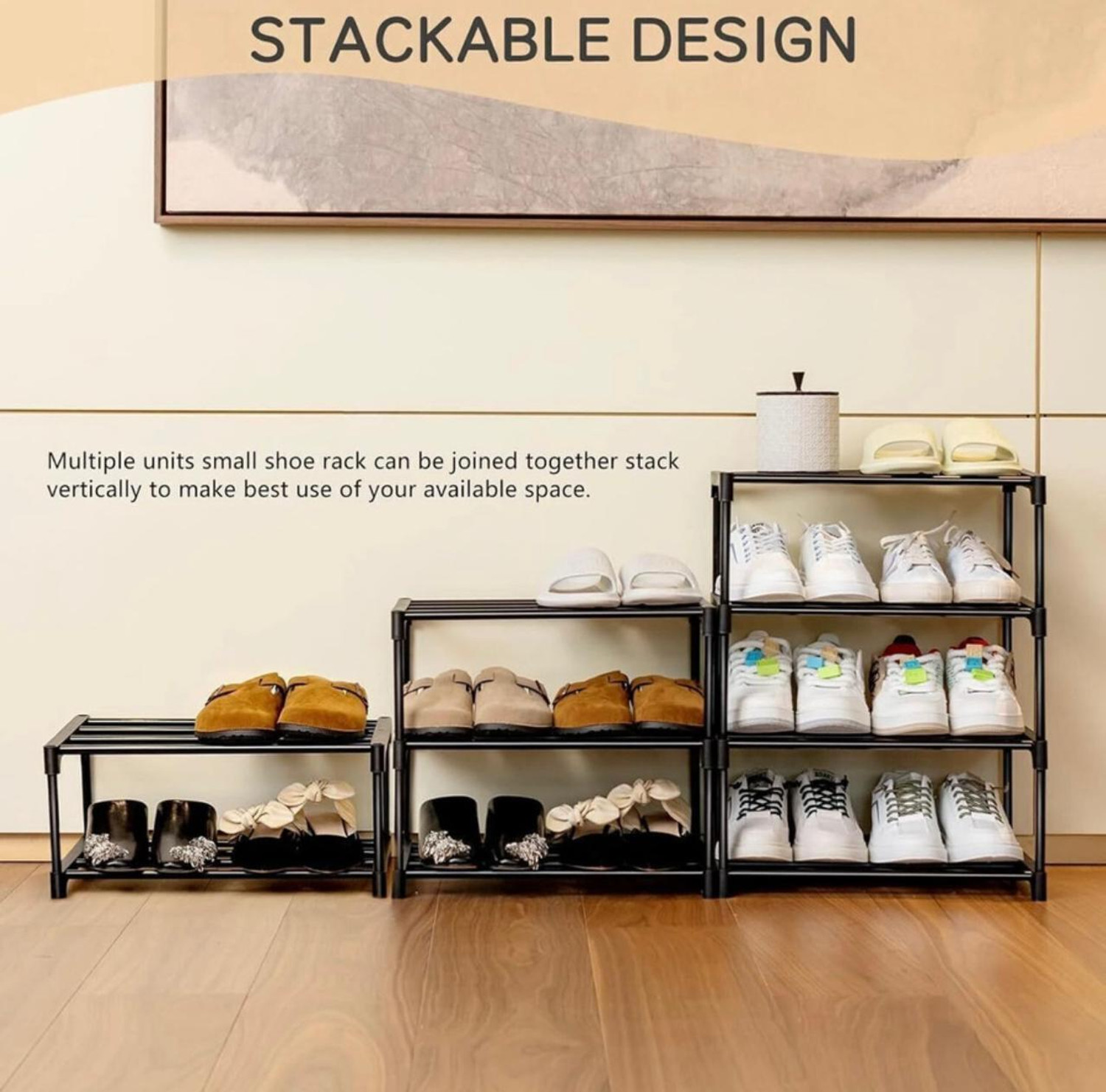 Image of ikia Plastic Shoe Stand