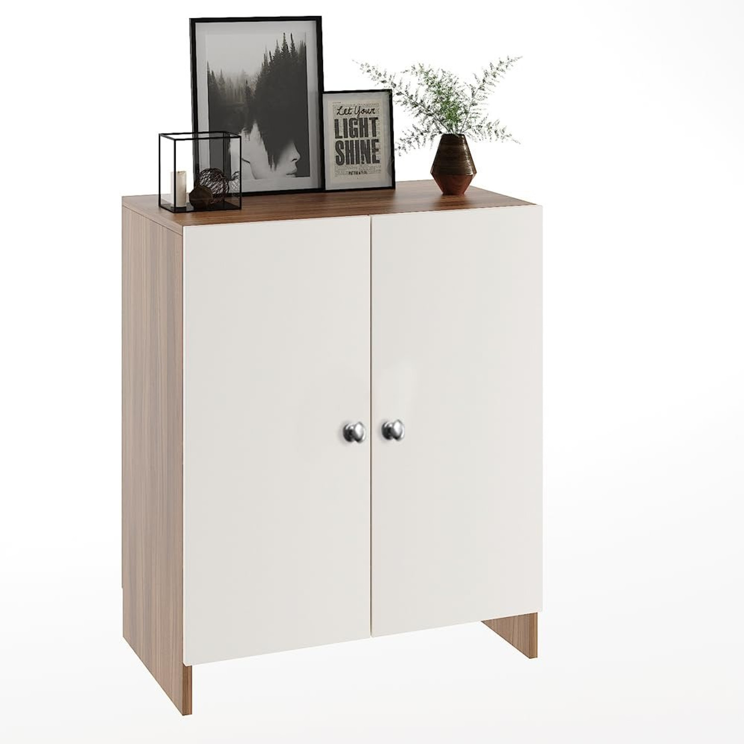 Image of Flipkart Perfect Homes Engineered Wood Shoe Rack