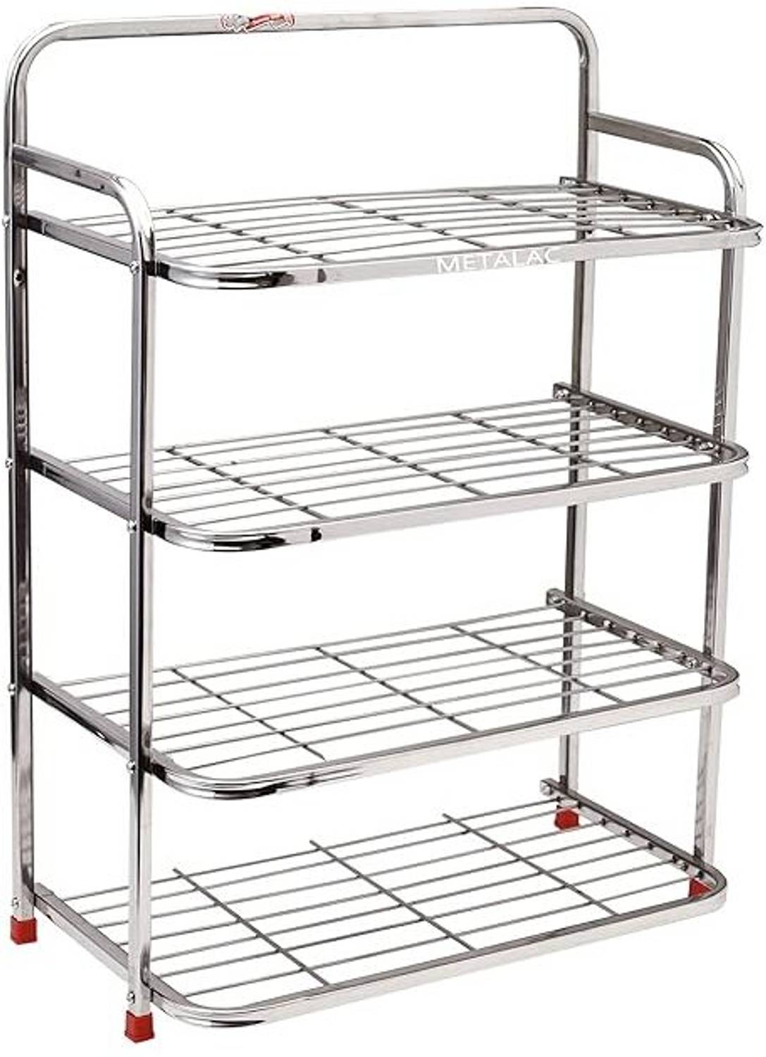 Bartanoor 4 LAYER SHOE STEND Metal Shoe Stand