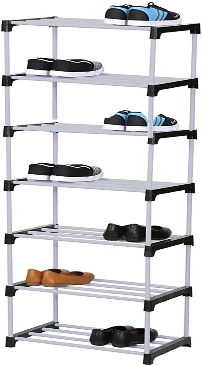 Image of girja Strong Book Shelf for Home Multipurpose Storage Organizer Plastic Shoe Stand