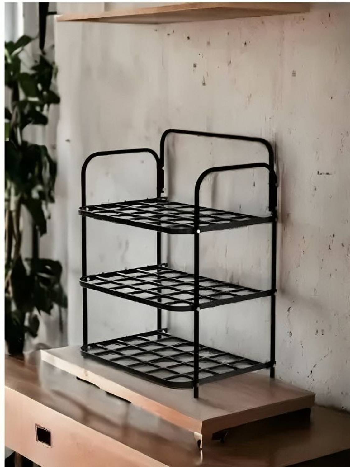 RN Kart Metal Collapsible Shoe Stand - Image 1