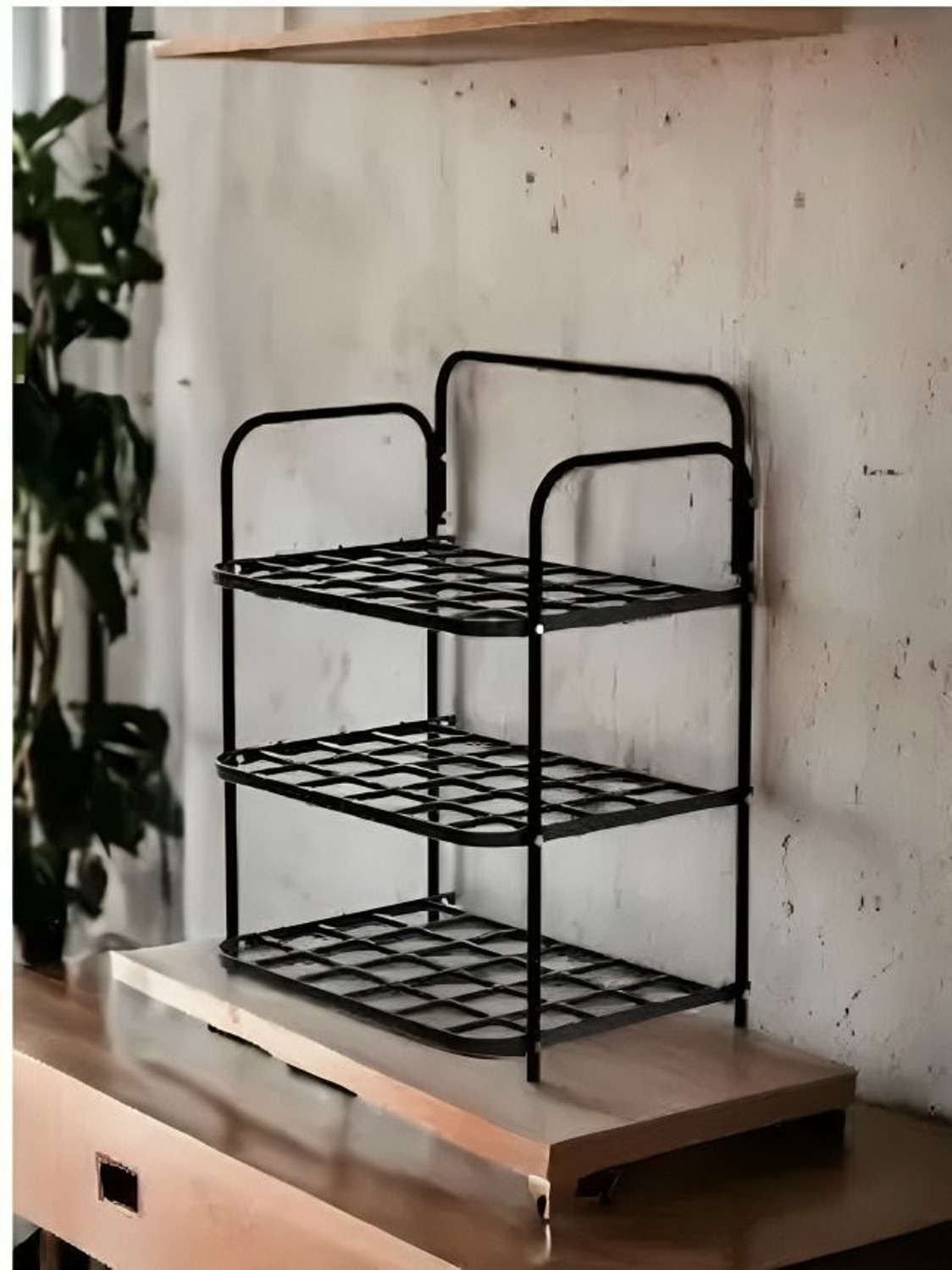 Image of RN Kart Shoe Stand Metal Collapsible Shoe Stand
