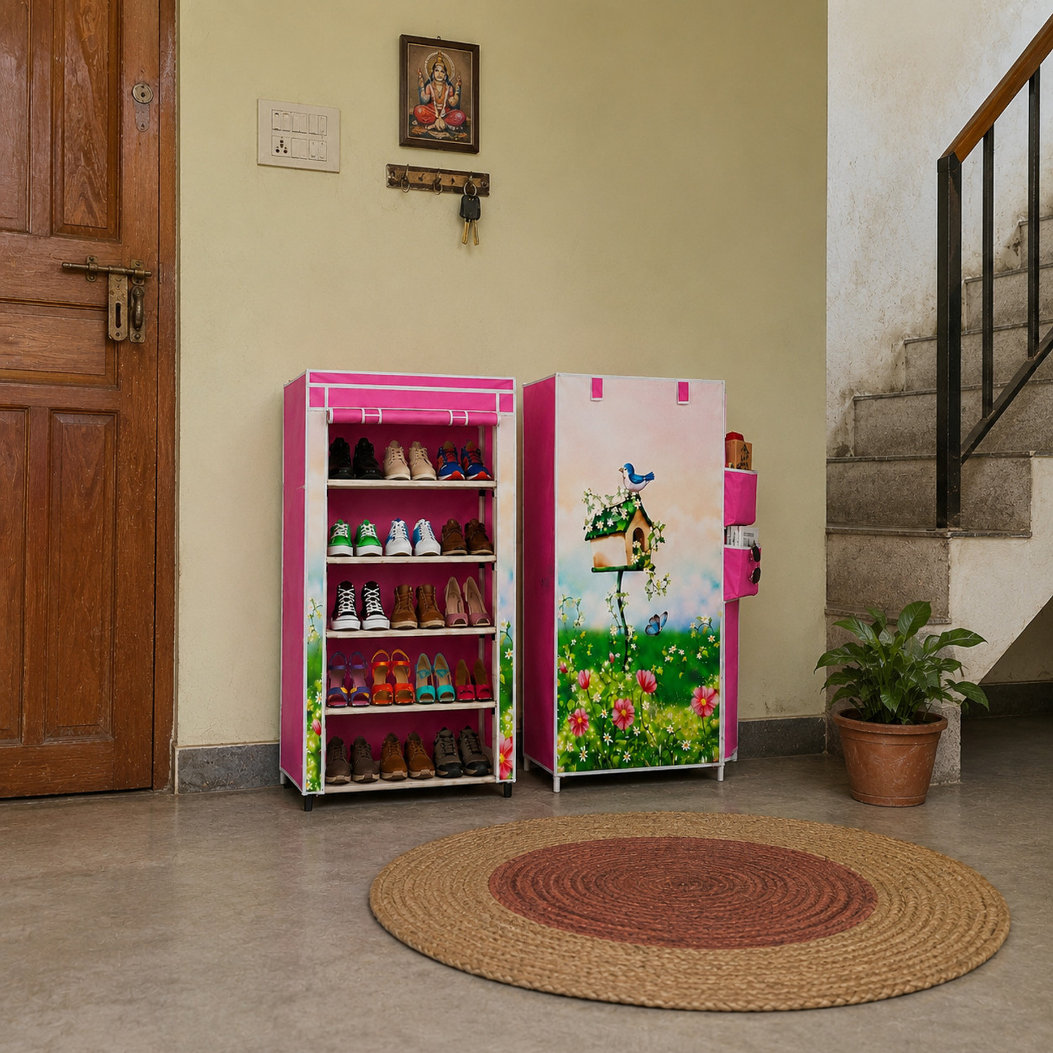 Image of GirjaHub Plastic Shoe Stand