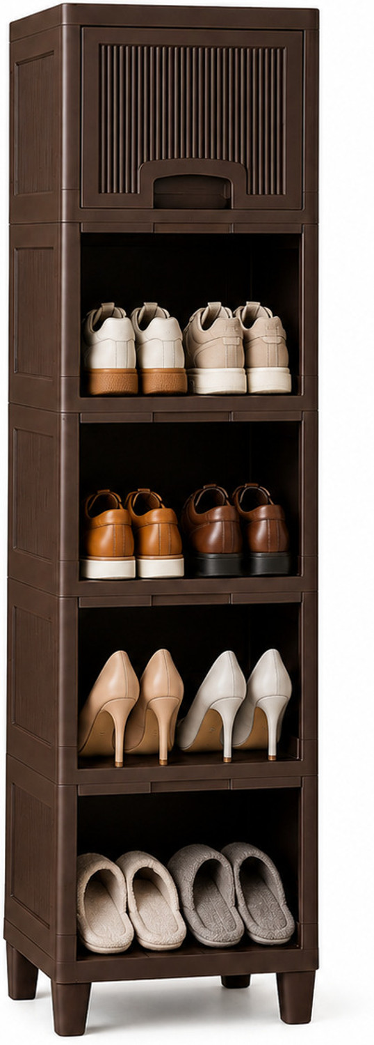 Image of MARUTIENTERPRIS Metal Collapsible Shoe Stand