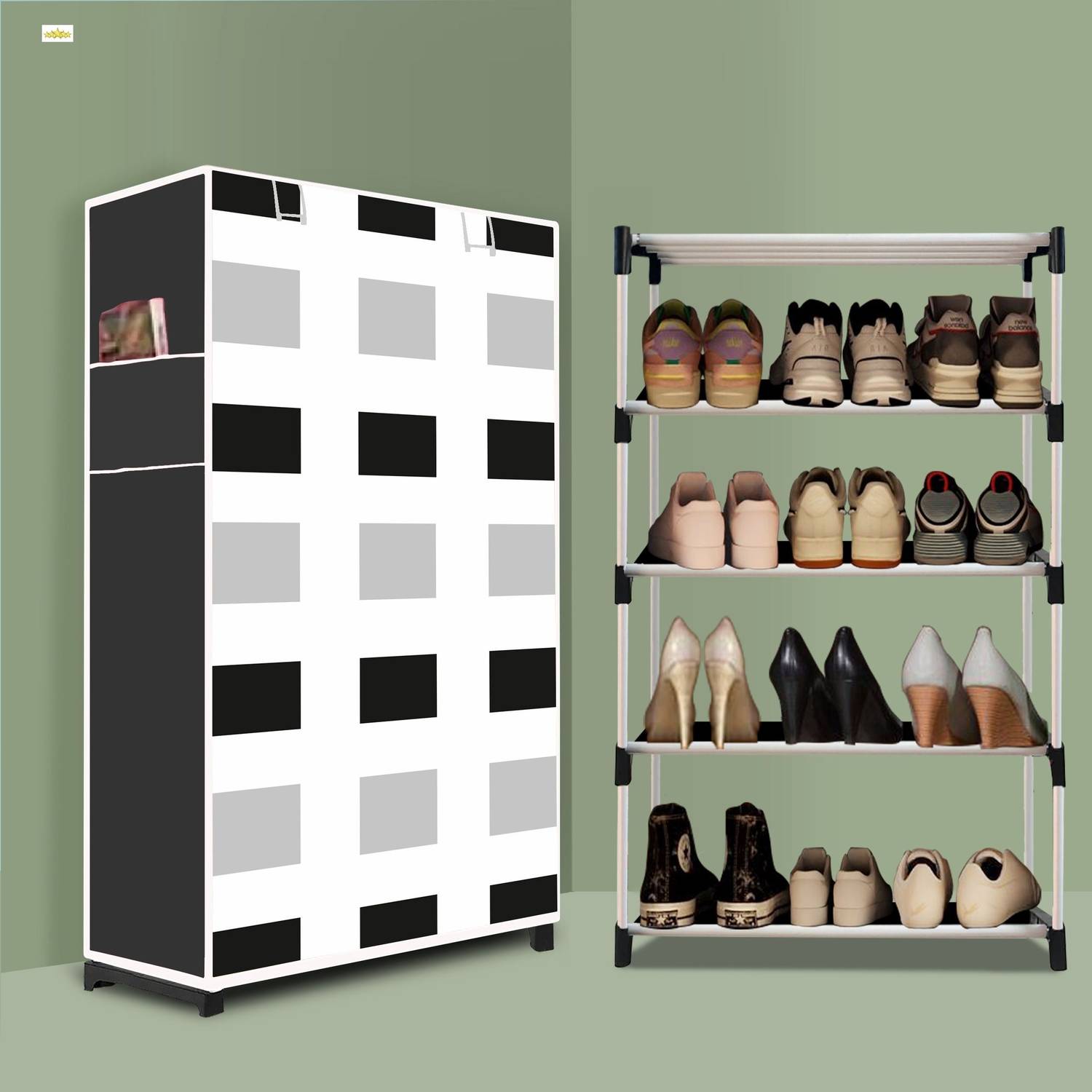 BEYKURY Plastic Shoe Stand