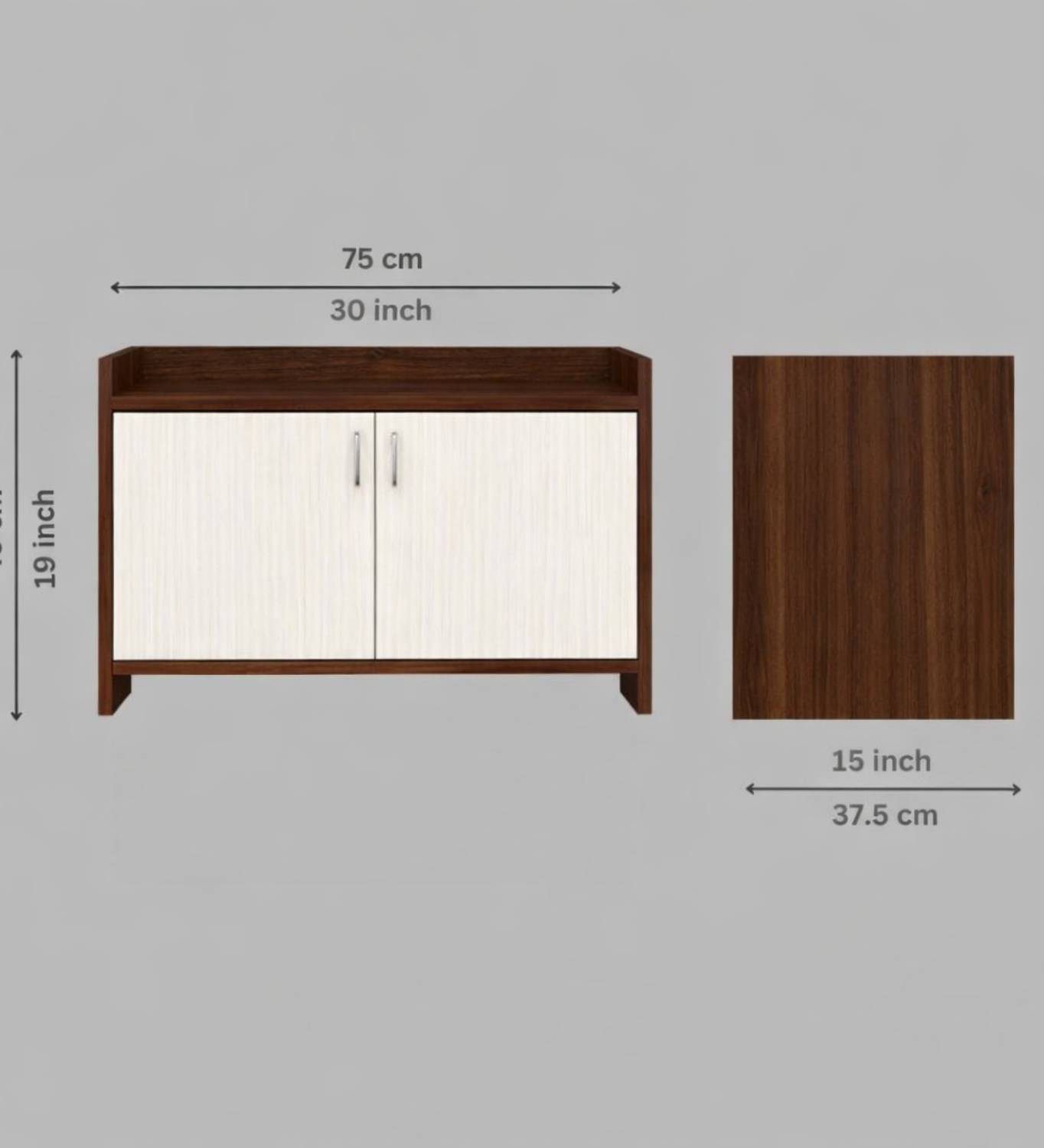 SPECIALITY 2 Door Termite Resistant Shoe Rack - Image 4