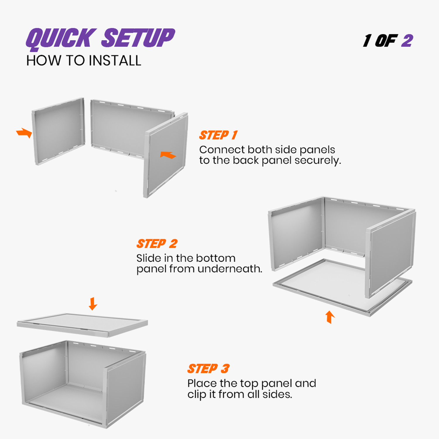Image of SNEAKARE Side Drop Shoe Rack & Storage Box for Office /Home, Shoe Storage Box For Sneakers Plastic Collapsible Shoe Stand
