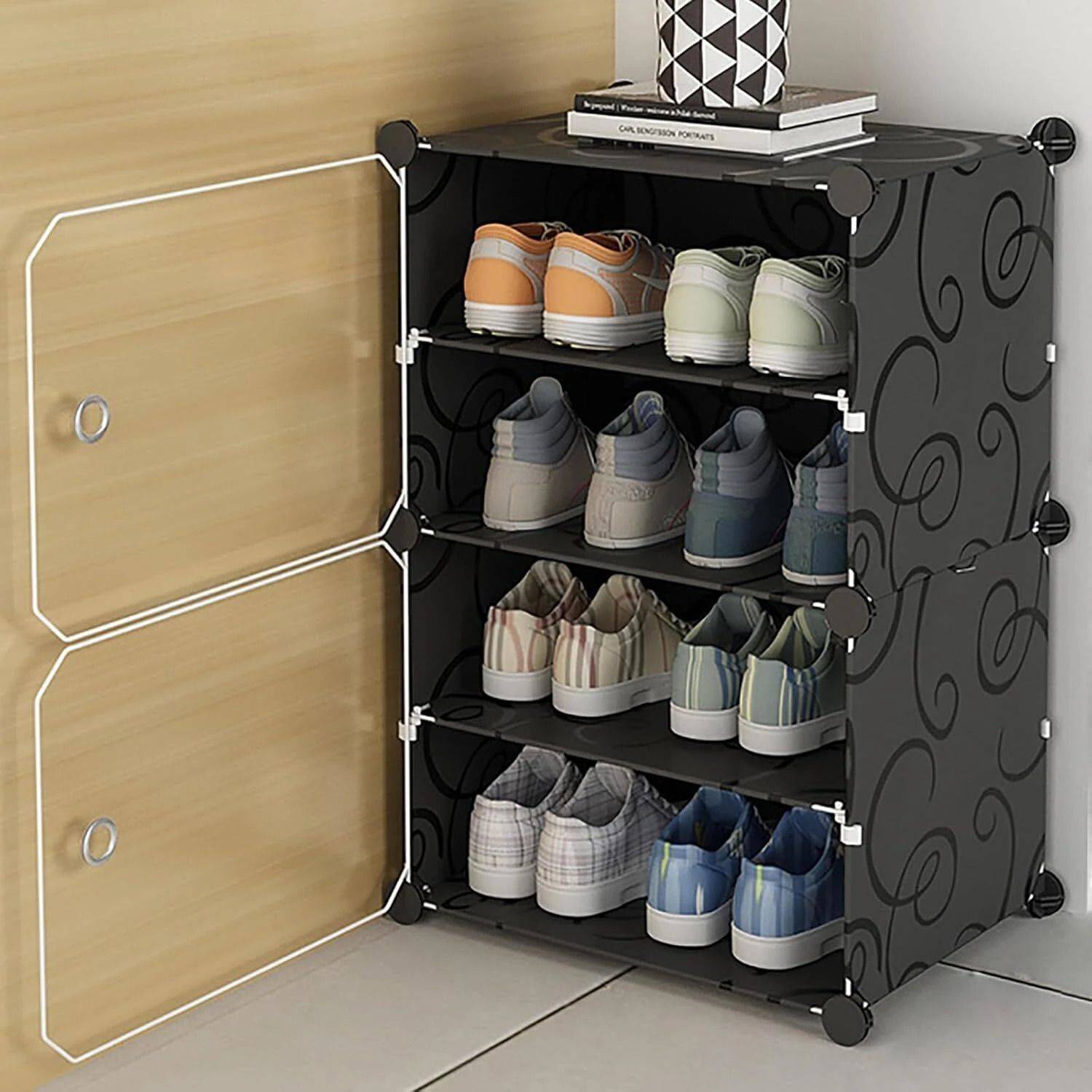 KriShyam 8 Pair Shoe Rack Organizer - Image 3