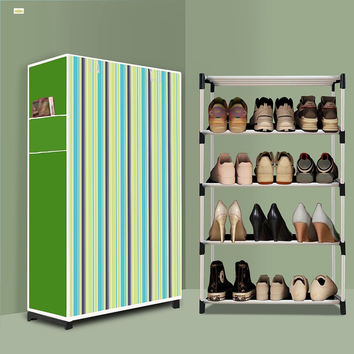 Image of RJ CREATION Plastic Shoe Stand