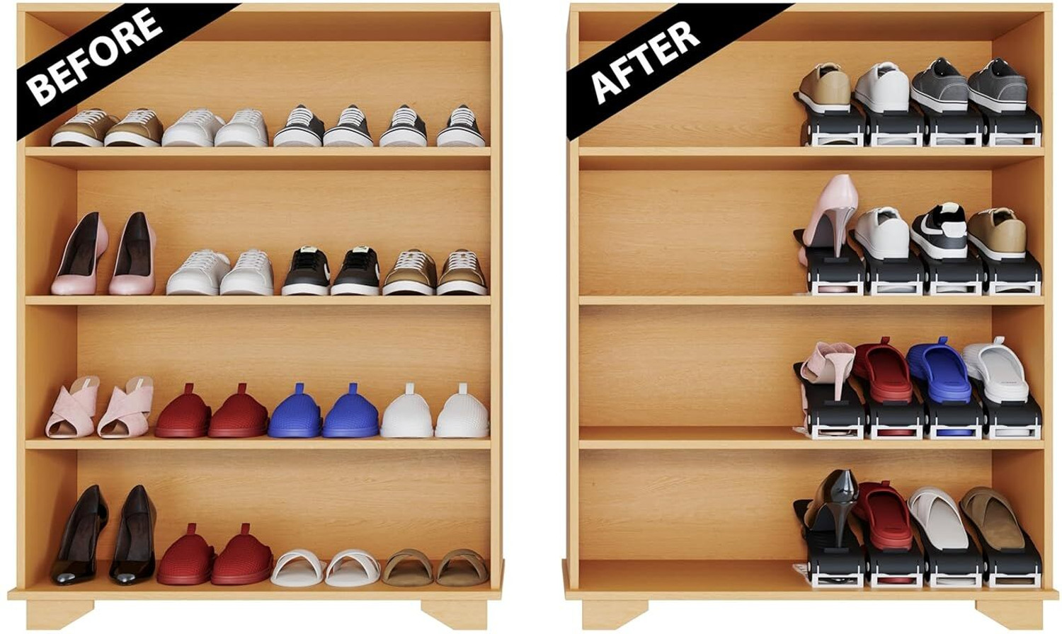 Image of ADIT Plastic Shoe Rack