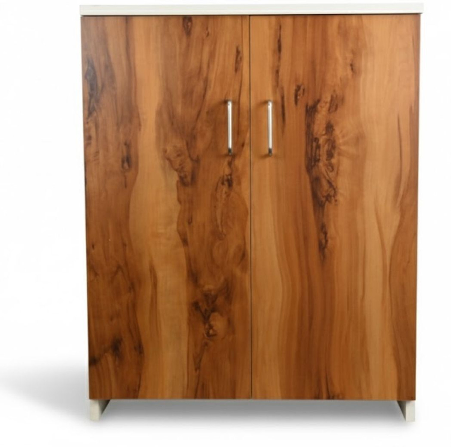 Image of SPECIALITY PANELS 2 Doors with 4 Shelfs Multi-Purpose Standing Home Organizer Engineered Wood Shoe Rack