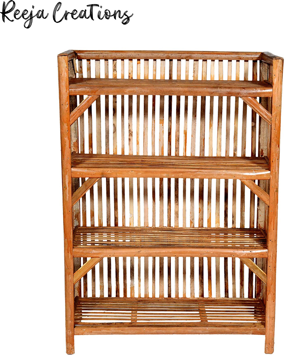 Image of muneer Bamboo Collapsible Shoe Stand