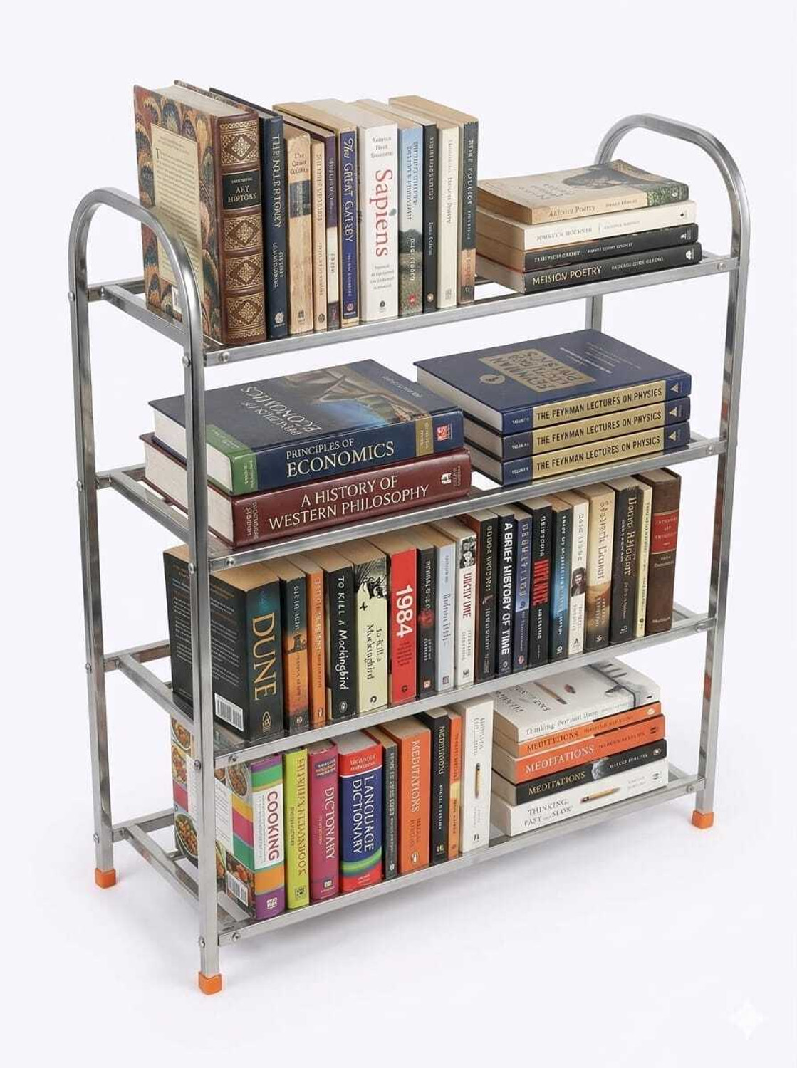 Image of JSSTEEL Stainless Steel Metal Shoe Rack