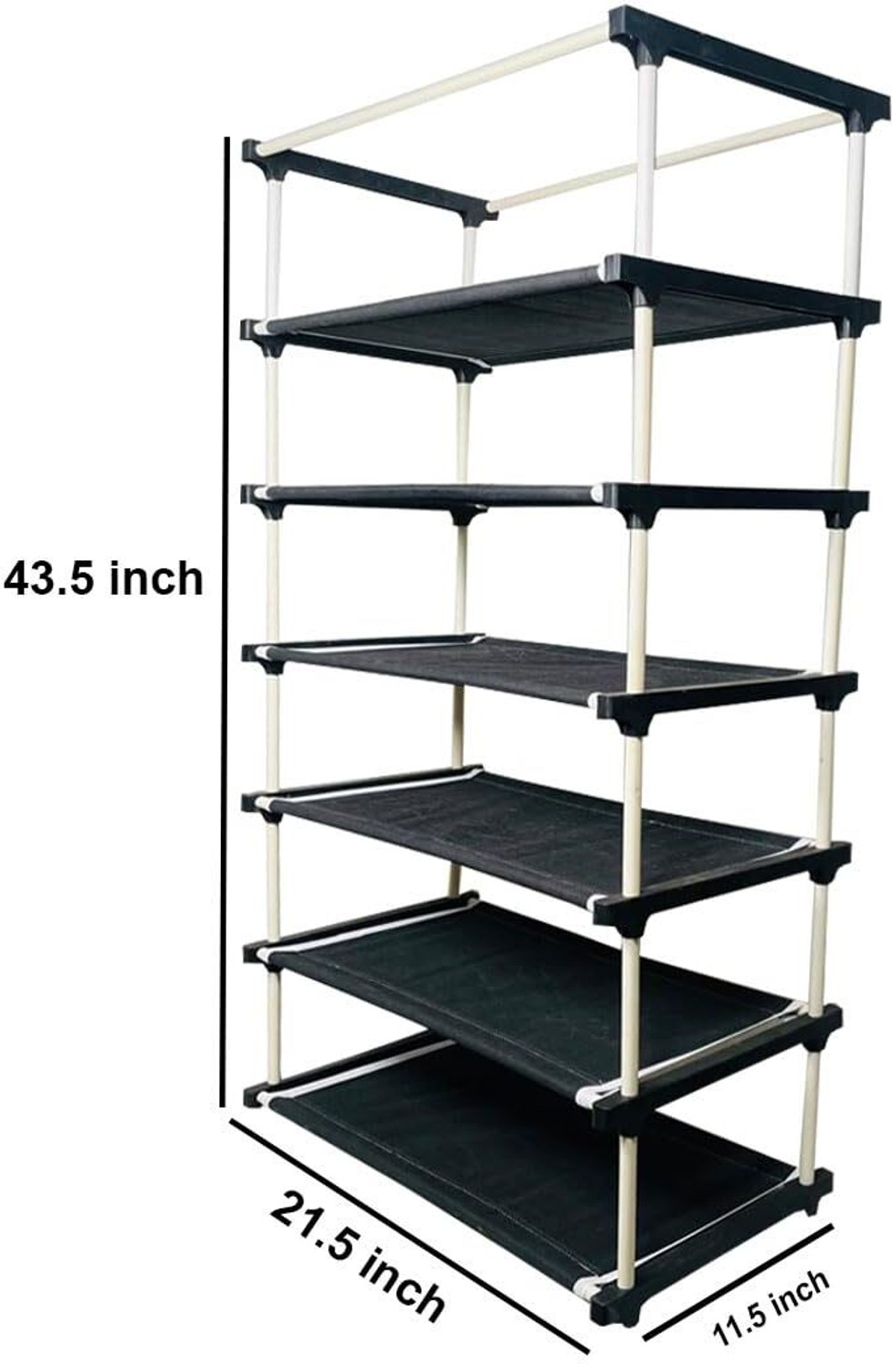 Image of DecorDestiny Plastic Collapsible Shoe Stand
