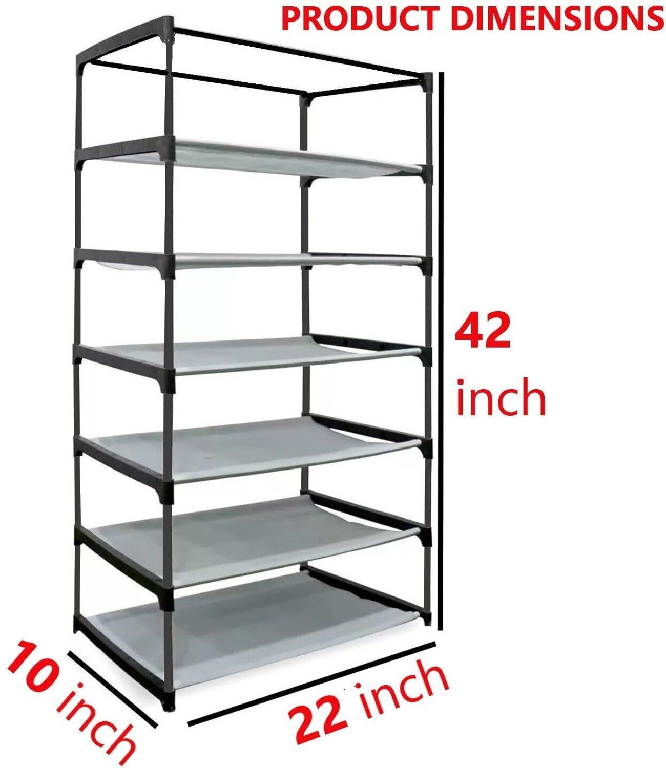 Image of Reom Enterprise Plastic Collapsible Shoe Stand