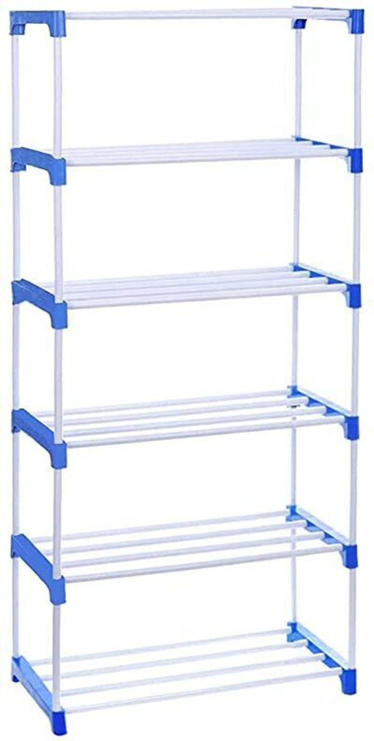 Image of Reom Enterprise 6 Shelves Multipurpose Plastic ( Heavy PVC Pipe ) Plastic Shoe Stand