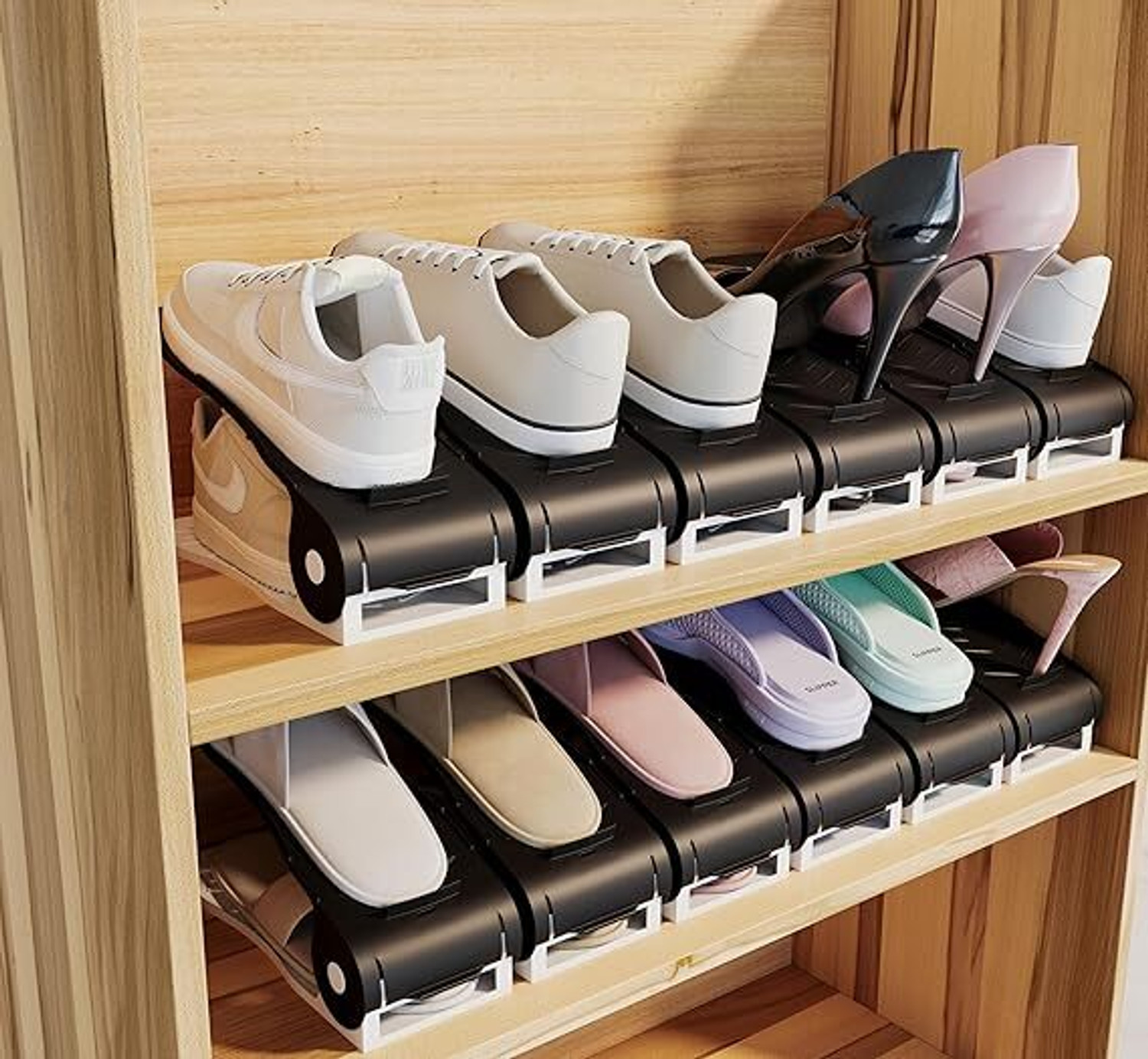 Image of ADIT Plastic Shoe Rack