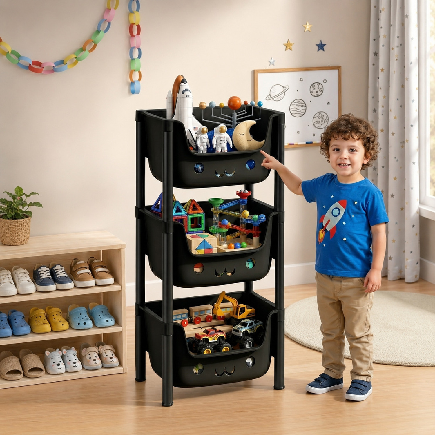 Image of Shaym ji Plastic Shoe Stand