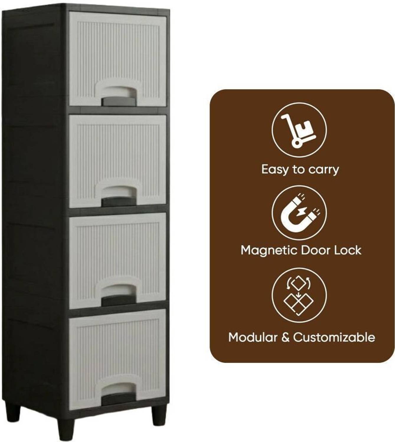 Suptikes Plastic Organizer Vertical Shoe Stand - Image 5