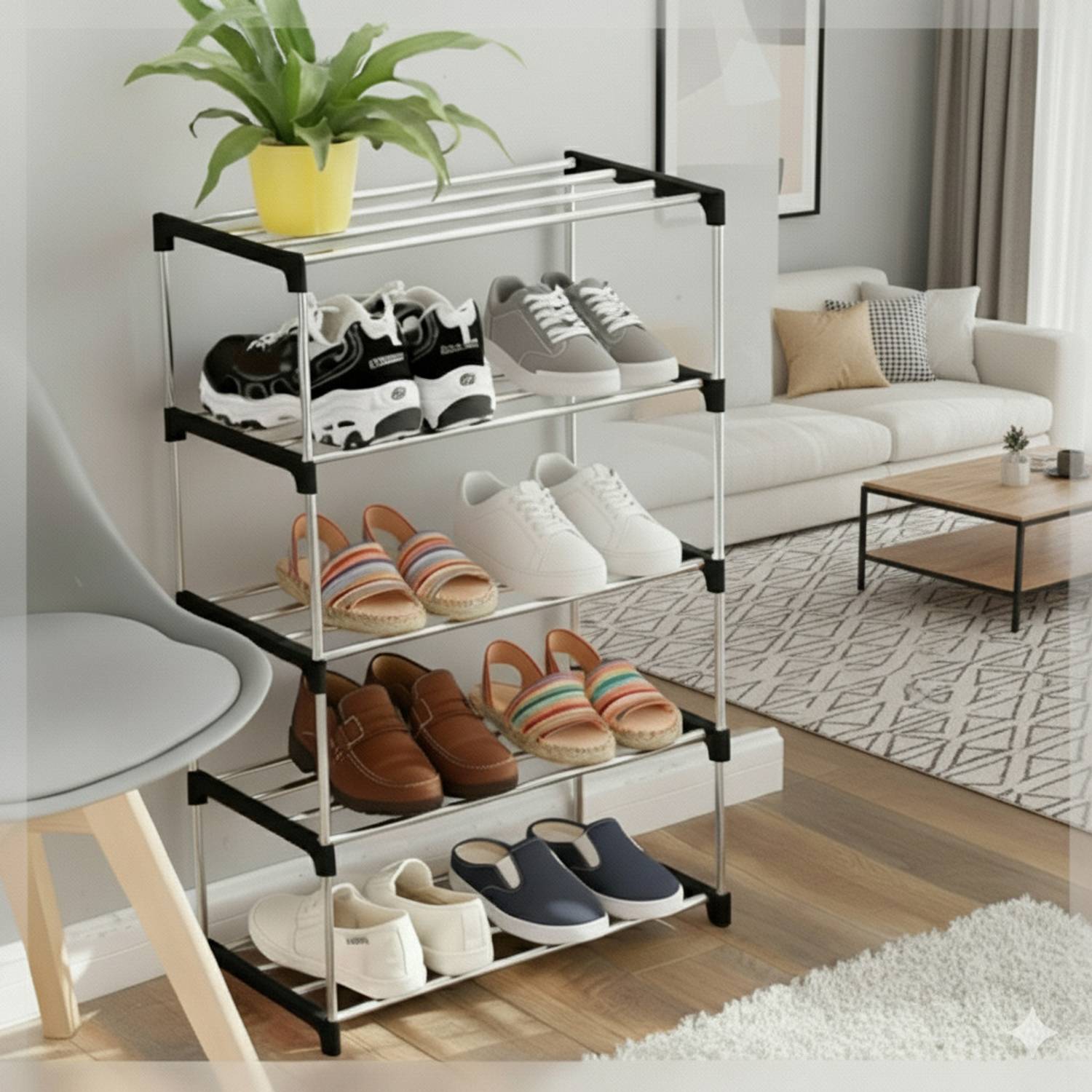 BAE This is a great storage cabinet for your home to store your shoes, books, kids Plastic Shoe Stand