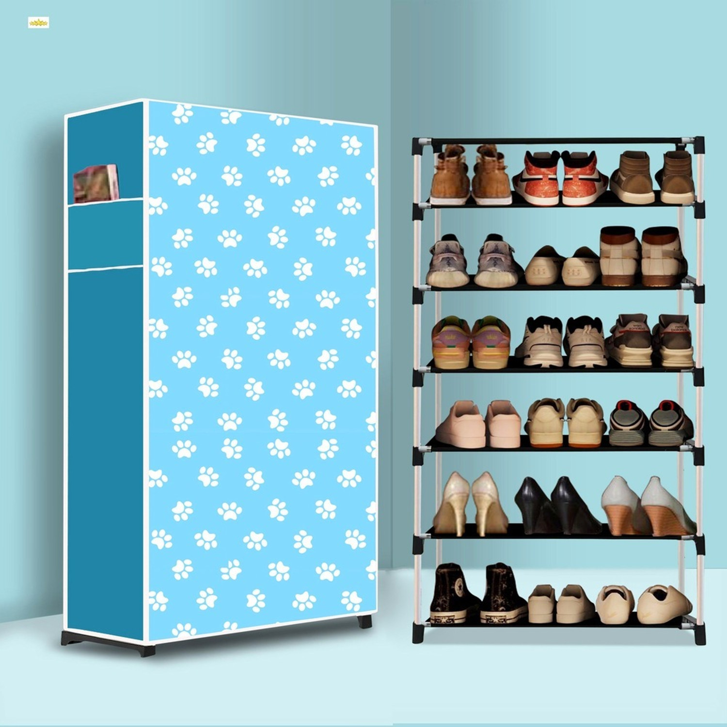 Image of JR Creation Plastic Shoe Stand