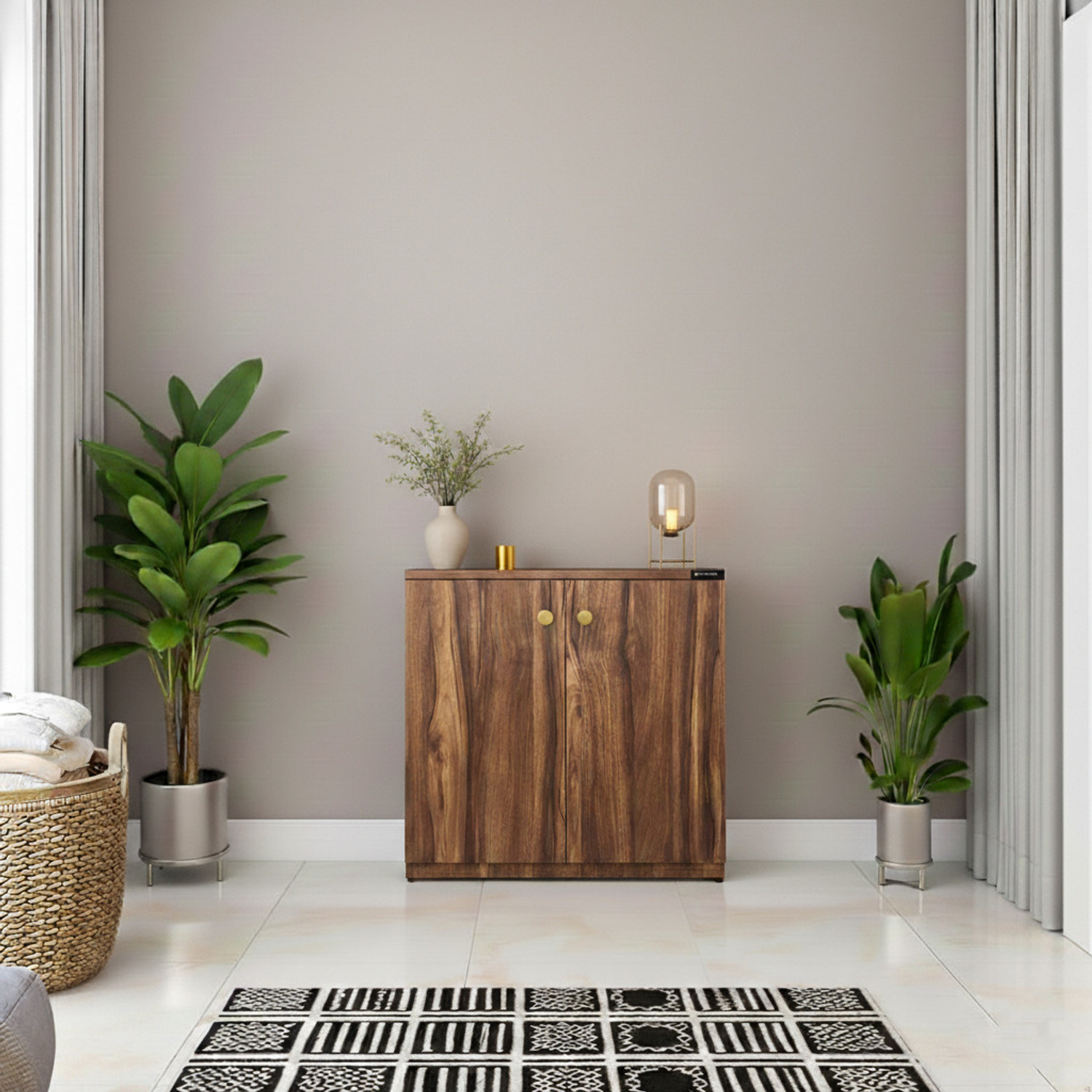 Image of Urbanovia Engineered Wood Shoe Rack